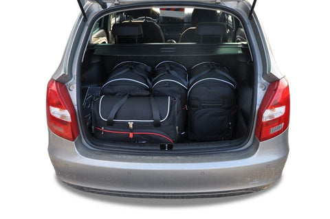 Skoda Fabia Combi 2007-2014 Reisetaschen-Set 5-teilig Kofferraum Maßgeschneiderte Autotaschen