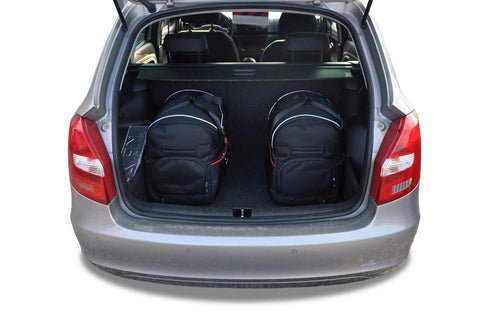 Skoda Fabia Combi 2007-2014 Reisetaschen-Set 5-teilig Kofferraum Maßgeschneiderte Autotaschen