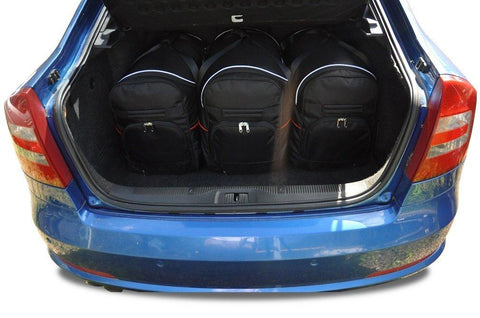 Skoda Octavia Hatchback 2004-2013 Reisetaschen-Set 5-teilig Trunk Overnight Bags Auto-Autotaschen