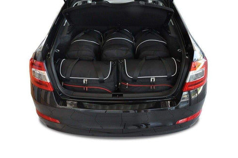 Skoda Octavia Liftback 2013-2020 Reisetaschen-Set 5-teilig Kofferraum Auto Autotaschen Deutschland
