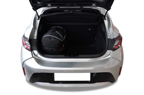 Toyota Corolla Hatchback 2019+ Reisetaschen-Set 3-teilig Kofferraum Maßgeschneidert Autotaschen