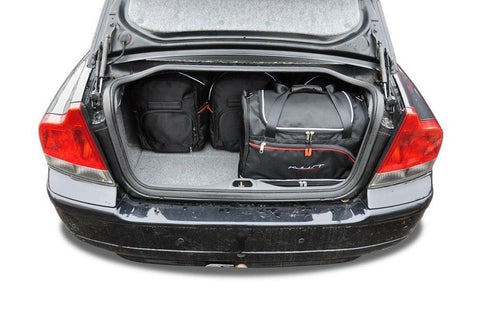 Volvo S60 2000-2010 Reisetaschen-Set 5-teilig Kofferraumübernachtungstaschen nach Maß Autotaschen