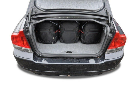 Volvo S60 2000-2010 Reisetaschen-Set 5-teilig Kofferraumübernachtungstaschen nach Maß Autotaschen