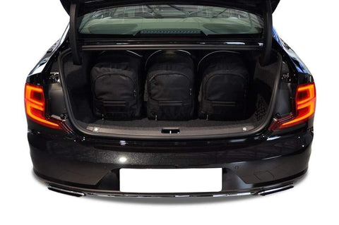 Volvo S90 2016+ Reisetaschen-Set 5-teilig Kofferraum Wochenendtaschen Maßgeschneidert Autotaschen