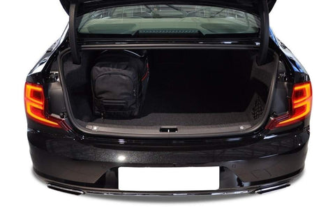 Volvo S90 2016+ Reisetaschen-Set 5-teilig Kofferraum Wochenendtaschen Maßgeschneidert Autotaschen