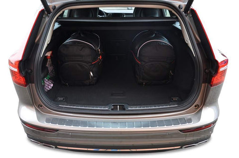 Volvo V60 Cross Country 2018+ Reisetaschen-Set 5-teilig Kofferraum-Übernachtungstaschen Autotaschen