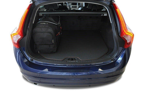 Volvo V60 Cross Country 2015-2018 Reisetaschen-Set 4-teilig Kofferraum-Autotaschen nach Maß