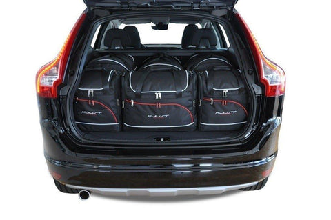 Volvo XC60 2008-2017 Reisetaschen-Set 6-teilig Kofferraum Auto Maßgeschneidert Autotaschen