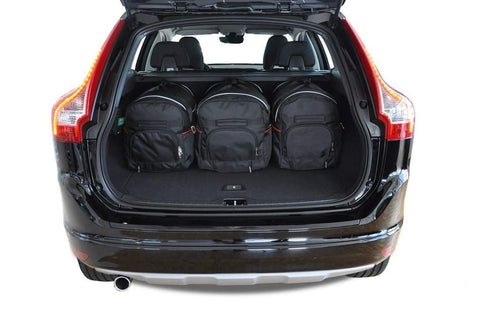 Volvo XC60 2008-2017 Reisetaschen-Set 6-teilig Kofferraum Auto Maßgeschneidert Autotaschen
