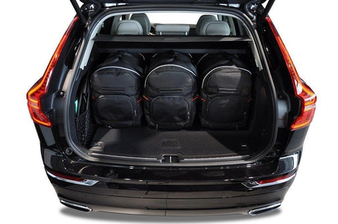 Volvo XC60 2017+ Reisetaschen-Set 5-teilig Kofferraum Wochenendtaschen Maßgeschneidert Autotaschen