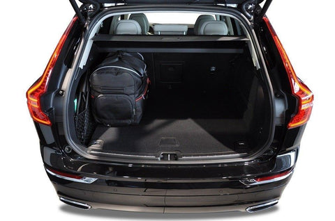 Volvo XC60 2017+ Reisetaschen-Set 5-teilig Kofferraum Wochenendtaschen Maßgeschneidert Autotaschen
