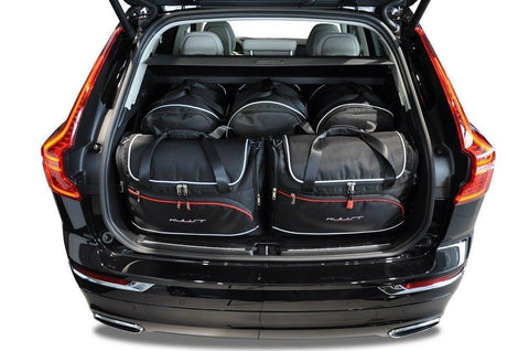Volvo XC60 2017+ Reisetaschen-Set 5-teilig Kofferraum Wochenendtaschen Maßgeschneidert Autotaschen