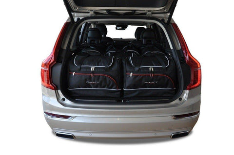 Volvo XC90 2014+ Reisetaschen-Set 7-teilig Kofferraum Wochenendtaschen Maßgeschneidert Autotaschen