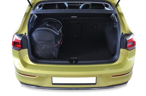 Volkswagen Golf Hatchback 2019+ Reisetaschen-Set 3-teilig VW Kofferraum-Autotaschen nach Maß