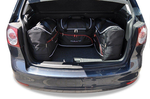 Volkswagen Golf Plus 2008-2012 Reisetaschen-Set 4-teilig VW Kofferraum-Autotaschen nach Maß