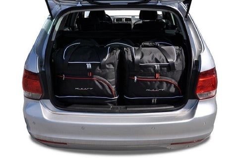 Volkswagen Golf Variant 2008-2016 VW Reisetaschen-Set 5-teilig Kofferraum Auto Custom Car Bags