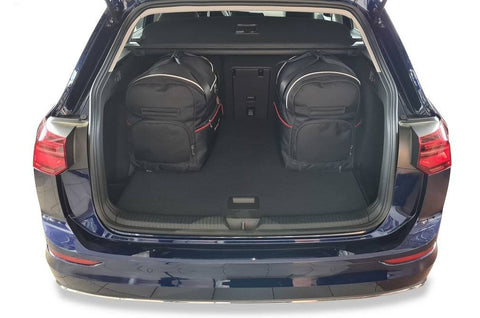 Volkswagen Golf Variant 2020+ Reisetaschen-Set 5-teilig VW  Kofferraum Maßgeschneidert Autotaschen