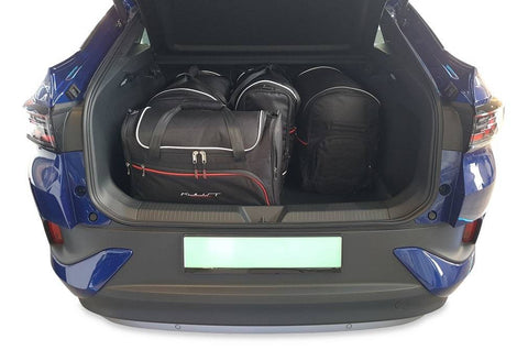 VW ID.5 ID5 2022+ Reisetaschen-Set: 5-teiliges Organizer für optimalen Kofferraum, inkl. Trolleys, Sporttasche & Handgepäck, 30% mehr Stauraum 🚗🛄