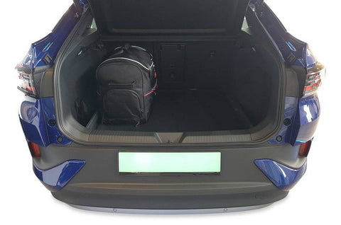 VW ID.5 ID5 2022+ Reisetaschen-Set: 5-teiliges Organizer für optimalen Kofferraum, inkl. Trolleys, Sporttasche & Handgepäck, 30% mehr Stauraum 🚗🛄