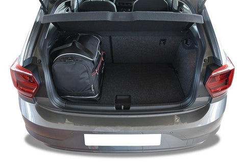 Volkswagen Polo 2017+ Reisetaschen-Set 3-teilig VW Kofferraum Overnight Bags Auto Custom Made Car