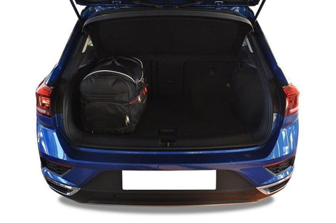 Volkswagen T-Roc 2017+ Reisetaschen-Set 3-tlg VW Kofferraum-Wochenend-Taschen Auto-Taschen nach Maß